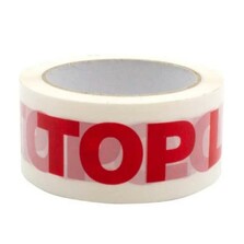 TOP LOAD ONLY Tape (Red On White)