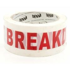 DO NOT BREAK DOWN Tape (Red On White)