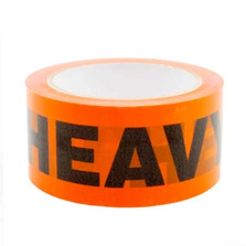 HEAVY Tape (Black On Orange)