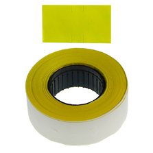 Permanent 18x10.4mm Matt Yellow Labels