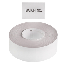 'Batch No' Freezer Grade 23x16mm Labels