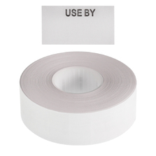 'Use By' Freezer Grade 22x12mm Labels