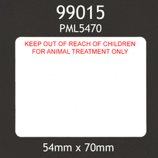 Dymo S99015 Compatible Veterinary Labels (1 Roll)