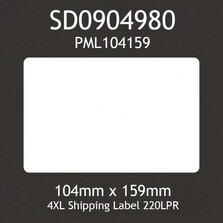 4XL Shipping Direct Thermal Labels (1 Roll)