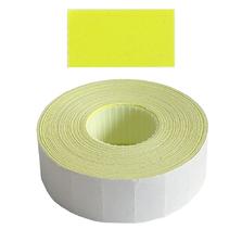 Permanent 22x12mm Yellow Labels