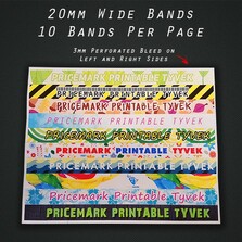 Inkjet Printable Tyvek 100 Pack