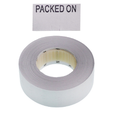 'Packed On' Freezer Grade 18x10.4mm Labels