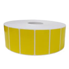 50x28mm Permanent Gloss Yellow